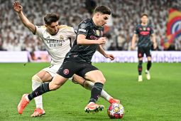 Hasil Liga Champions: Enam gol warnai laga Real Madrid vs Manchester City