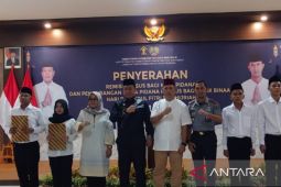 1.216 warga binaan Lapas Cikarang Bekasi terima remisi Lebaran