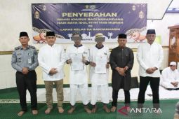 LEBARAN - 24 warga binaan di Kalsel bebas murni saat Lebaran