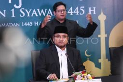 Pengumuman hasil sidang isbat 1 Syawal 1445 H