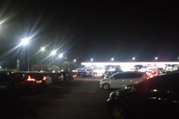 Pengunjung rest area di jalan tol melonjak pada musim mudik