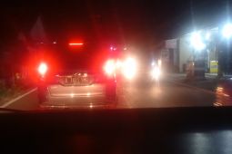 Lebaran kedua, ruas jalan Pandeglang-Labuan terjadi antrean panjang