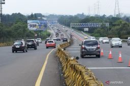 Jasamarga berlakukan contraflow H+1 mulai dari Gerbang Tol Ciawi ke Puncak