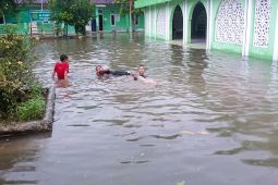 Hujan deras, pemukiman warga di Rangkasbitung terendam banjir
