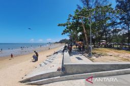 Jumlah pengunjung Pantai Manggar Balikpapan alami lonjakan