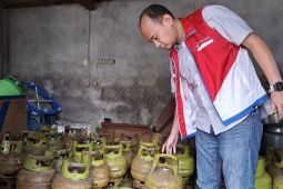 Pertamina cek stok LPG subsidi Pulau Bangka