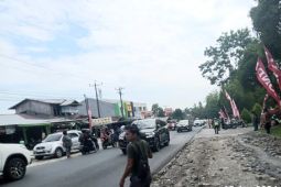 Presiden Jokowi dan keluarga liburan ke Sibolangit Sumatra Utara