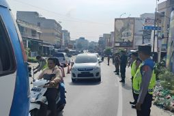 Polres Labusel siagakan  personel lancarkan lalu lintas Jalinsum-Riau