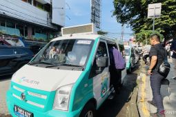 Angkot listrik Bogor telah angkut 500 penumpang dalam sepekan