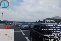 Rekayasa lalin "contraflow" kembali diberlakukan di Tol Jakarta-Cikampek