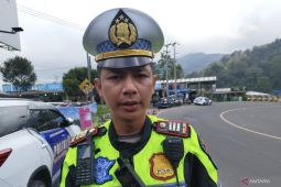 Puncak arus balik di jalur Puncak arah Jakarta sudah terlewati