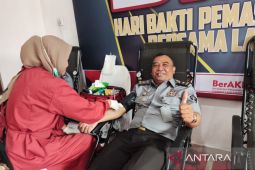 Lapas Balikpapan gelar donor darah peringati HBP ke 60