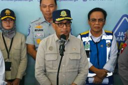 Menhub: "contraflow" di tol Cikampek antisipasi puncak arus balik