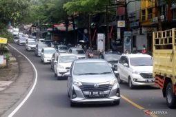 Polres Bogor pastikan tak ada "stuck" pada arus wisata di kawasan Puncak