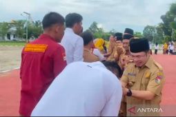 Bupati Mukomuko periksa kehadiran ASN hari pertama kerja