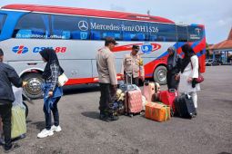 Arus balik lewat Rejang Lebong masih ramai