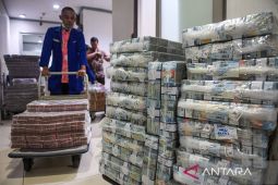 Rupiah Rabu pagi tergelincir 76 poin