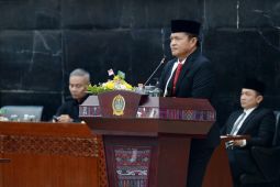 Gubernur paparkan capaian pemda pada rapat paripurna HUT Sumut