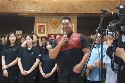 Menpora sebut warga antusias saksikan Indonesia All Star vs Red Sparks