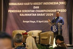 Kalbar implementasikan penggunaan Kartu Kredit Indonesia