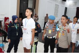 54 calon Akpol jalani pemeriksaan administrasi di Polresta Jambi
