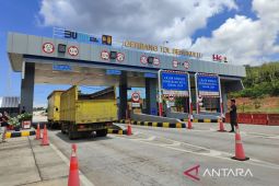 Lalu lintas di tol Bengkulu selama lebaran tercatat 42.159 kendaraan