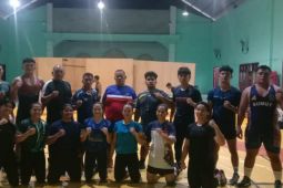 Pegulat Sumut kembali latihan intensif usai libur panjang untuk PON 2024
