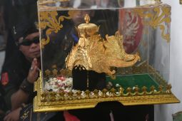Saat mahkota para Raja Sunda, Mahkota Binokasih tiba di tanah Pajajaran