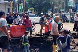 PDAM Kota Malang tangani pipa jebol berdampak pada ribuan pelanggan