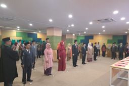 13 pejabat administrator dan pengawas UINSU dilantik