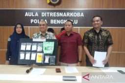Polda Bengkulu sita 500 gram sabu dari dua tersangka kasus narkoba
