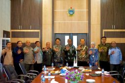 Pj Bupati Langkat pimpin rapat usulan dana hibah Rp 120 miliar dari Korea Selatan