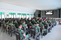 Korem Tadulako sosialisasi pembinaan ketahanan pangan ke prajurit TNI