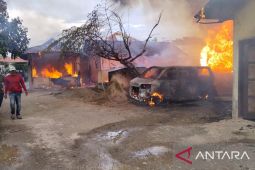 Lima rumah dan satu mobil hangus terbakar di Aceh Besar