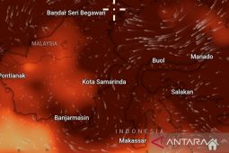 BMKG Balikpapan belum terima informasi paparan gas sulfur Gunung Ruang