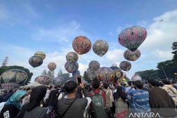 30 laporan penerbangan balon udara liar periode Lebaran 2024