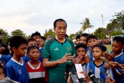 Presiden harap Timnas kuasai lapangan lawan Yordania di Piala AFC