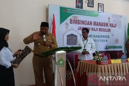 Kemenag Sorsel gelar bimbingan kepada 20 calon haji