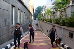 Polisi mengerahkan 10 anjing pelacak amankan putusan PHPU di MK