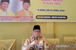 Maju Pilkada Tapsel 2024, sudah empat kandidat dari delapan yang kembalikan formulir ke DPD Golkar