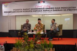 Gubernur Jambi dan kepala daerah dapat sosialisasi penguatan dari KPK