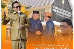 PAD naik 170 persen dalam tiga tahun; DPRD Morut apresiasi pemerintahan Delis-Djira