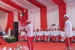 72 napiter ucapkan ikrar setia kepada NKRI di Lapas Gunung Sindur Bogor