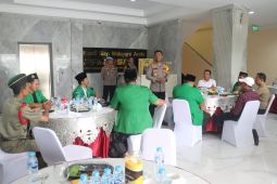 Kapolresta Sidoarjo apresiasi Ansor wujudkan Kamtibmas Lebaran