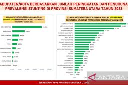 Tapanuli Selatan terbaik di Sumut penurunan stunting