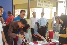 Polda Sumut musnahkan  38,53 kilogram sabu-sabu