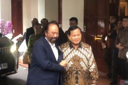 Surya Paloh bertemu Prabowo Subianto di Kartanegara, ada apa ?