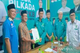 Zubeir Lubis antarkan berkas pendaftaran Endar Sutan Lubis ke PKB