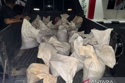 Polda Babel tangkap pelaku penampung pasir timah di Tempilang