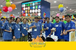 UI cetak sejarah pada kompetisi pemrograman ICPC 2023
